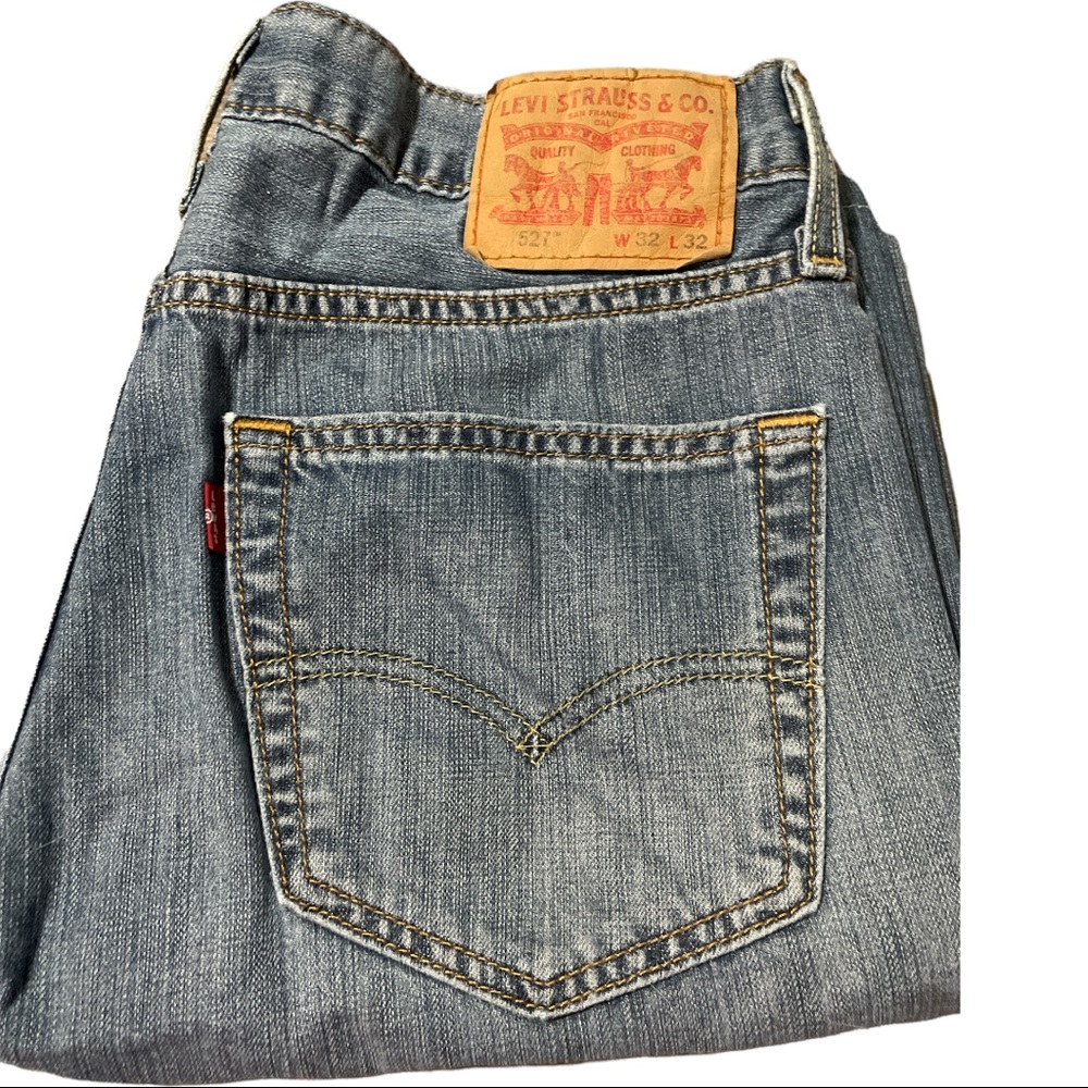 Levi’s Men’s 527 Regular Fit- Size 32x28 (have been altered)